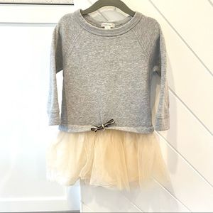 crewcuts :: Tulle Sweatshirt Dress